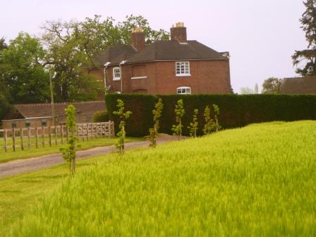 Church house driveway